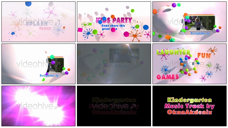 After Effects Project Files - Kid Party Joyful Event  VideoHive.JPG