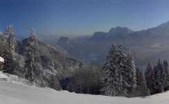 这张雪景图真美